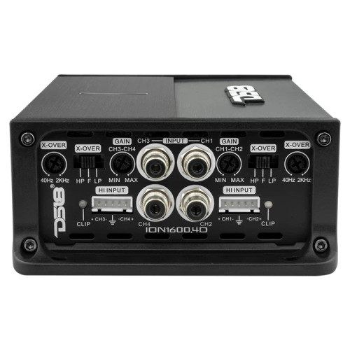 DS18 ION1600.4D ION Compact Full Range Class D 4-Channel Amplifier - 240W RMS x 4 