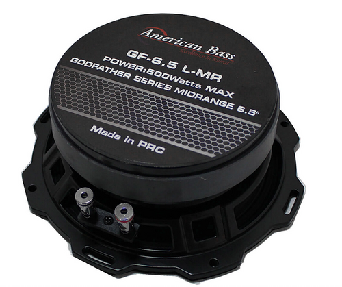 American Bass GF-6.5 L-MR Godfather Series 6.5" 300W RMS Midrange Speaker