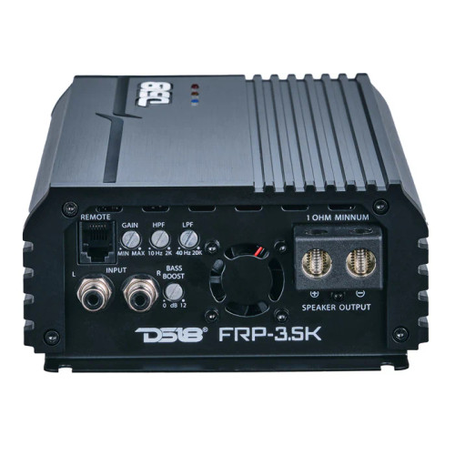 DS18 FRP-3.5K 3500W RMS Compact Full-Range Class D Monoblock Amplifier 