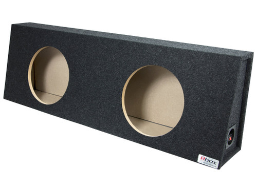 Atrend E12DT Bbox Pro-Series 12” Dual Sealed Wedge Shaped Truck Subwoofer Enclosure