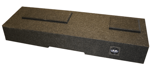 Atrend U-8CPQV Quad Vented 8"  Subwoofer Enclosure for 2007 - 2023 GM Crew Cab