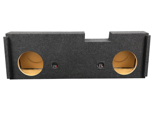 Atrend A184-12CP Dual 12" Sealed Subwoofer Enclosure for 2007-2023 Chevrolet Silverado and GMC Sierra Crew Cab