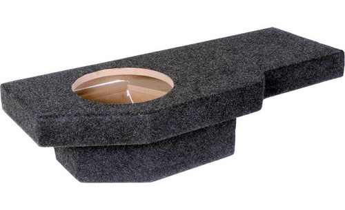 Atrend A201-12CP Single 12" Sealed Subwoofer Enclosure for 2002-2018 Dodge RAM Quad Cab