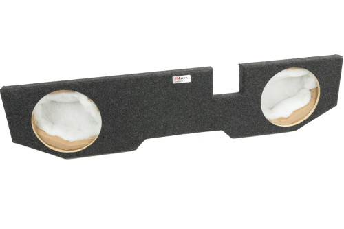 Atrend A202-12CP Dual 12" Sealed Subwoofer Enclosure for 2002-2018 Dodge RAM Quad Cab/Crew Cab