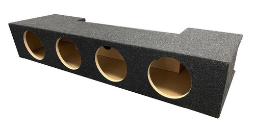 Atrend A219-8CPQS Quad 8" Sealed Subwoofer Enclosure for 2019 & Up Dodge RAM Quad Cab