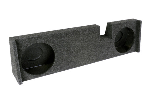 Atrend A342-10CP Dual 10" Sealed Subwoofer Enclosure for 2009 - 2018 Ford F150 & 2017-2018 F250, F350, F450 Super Crew / Super Cab