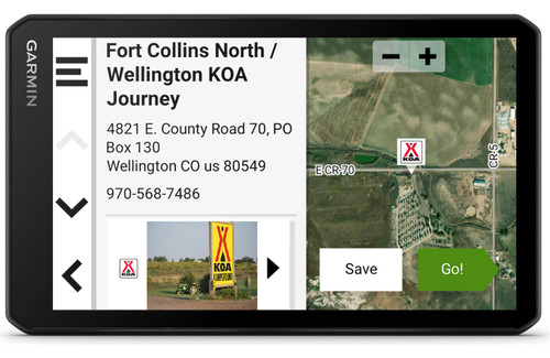 Garmin RVcam 795 7" RV Navigator with Built-in Dash Cam