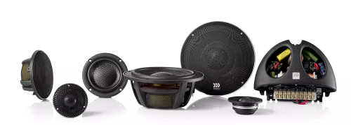 Morel Elate Carbon Pro 53A 5-1/4" 160W RMS 3-Way Component Speaker System