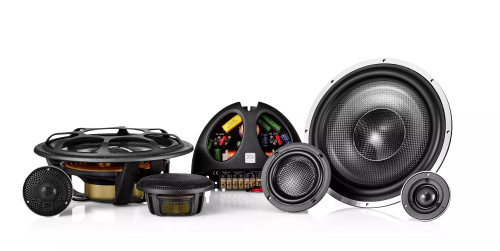 Morel Elate Carbon Pro 53A 5-1/4" 160W RMS 3-Way Component Speaker System