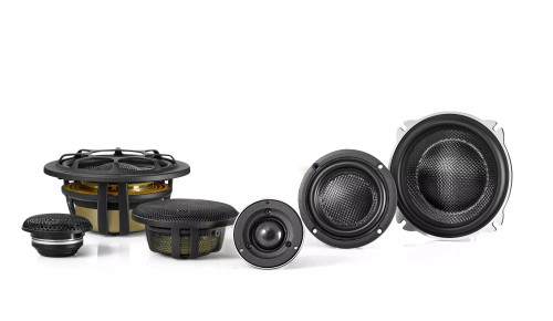 Morel Elate Carbon Pro 53A 5-1/4" 160W RMS 3-Way Component Speaker System
