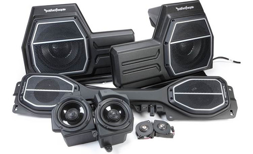 Rockford Fosgate 18WRNGLER-STG5 All-In-One Audio Kit for Select 2018-2023 Jeep Wrangler Unlimited JL