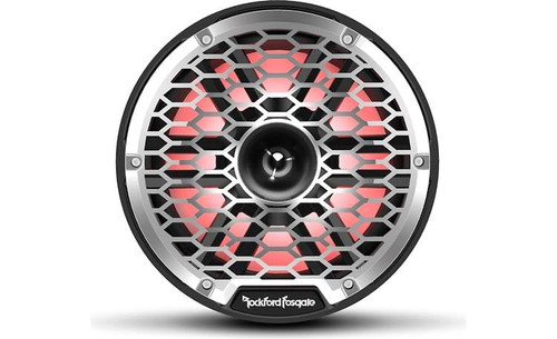Rockford Fosgate M2-8HB M2 Series 8" 300W RMS Colour-Optix Marine Speakers with Horn Tweeter - Black