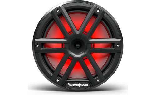 Rockford Fosgate M2-10HB M2 Series 10" 300W RMS Colour-Optix Marine Speakers with Horn Tweeter - Black