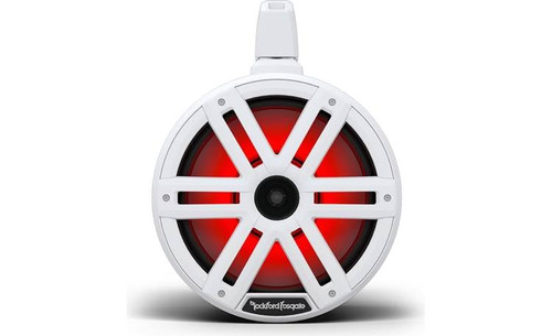 Rockford Fosgate M2WL-10H M2 Series Colour Optix 10" 300W RMS Wakeboard Tower Speakers with Horn Tweeters and LED Lighting - White