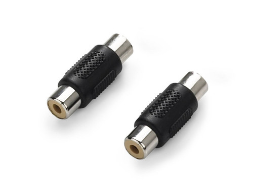 JL XD-CLRAICB-2F 2 Female RCA Barrel Connectors (Pair)