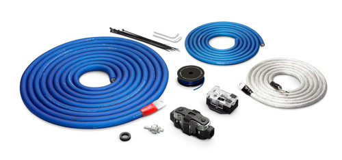 JL Audio XD-PCS1/0-2B Premium 1/0 AWG 12 V Power Connection Kit for Two Amplifiers
