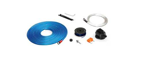 JL Audio XD-PCS8-1B Premium 8 AWG 12 V Power Connection Kit for Single Amplifier