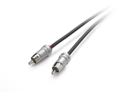 JL Audio XE-BLKAIC2-12 2-Channel Premium Twisted RCA Cables - 12ft 