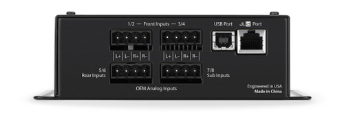 JL Audio FiX™ 86 Sound Processor OEM Integration DSP with Automatic Time Correction and Digital EQ — 6 Outputs