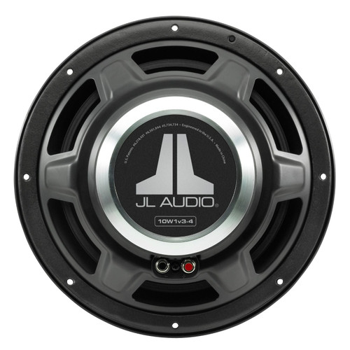 JL Audio 10W1v3-4 W1v3 Series 10" 300W RMS Subwoofer - SVC 4 Ohm 