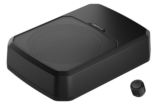 Hertz DBA201F 8" 220W RMS Shallow Active Subwoofer Box