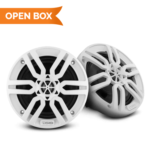 DS18 MP6/WH 6.5" 2-Way Marine Audio Speaker 60W RMS - White - Open Box