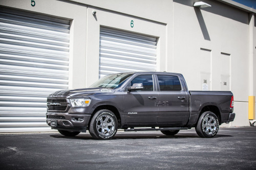 JL Audio Stealthbox Dual 12" 800W RMS TW3 Subwoofers for 2019-Up RAM 1500 Crew Cab Models with Fixed Rear Seat (Grey) - 2 Ohm 