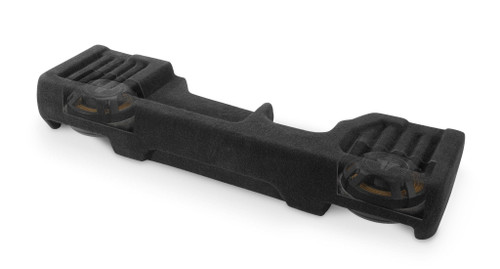 JL Audio Stealthbox Dual 10" 800W RMS TW3 Subwoofers for 2019-Up RAM 1500 Crew Cab Models with Reclining Rear Seat or Fixed Rear Seat with Underseat Storage Tray - 2 Ohm