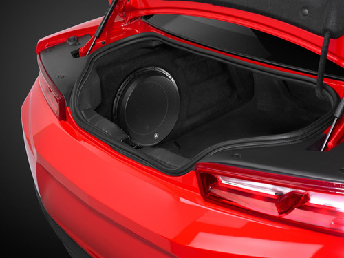 JL Audio Stealthbox Single 12" 600W RMS W6v3 Subwoofer for Select 2016-Up Chevrolet Camaro - 2 Ohm 