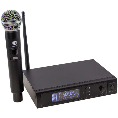 BlastKing MHU-301 UHF DSP Wireless Microphone System - Open Box