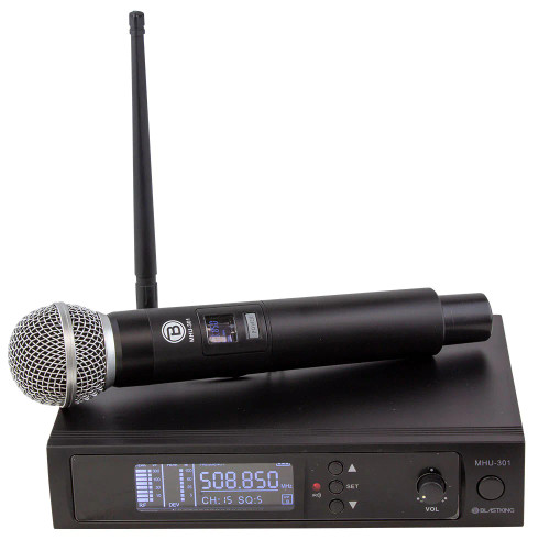 BlastKing MHU-301 UHF DSP Wireless Microphone System - Open Box
