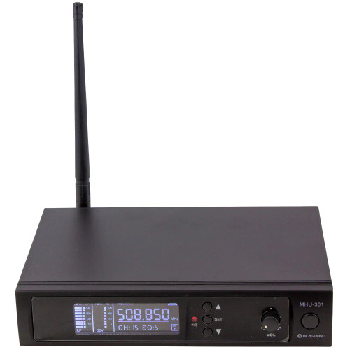 BlastKing MHU-301 UHF DSP Wireless Microphone System - Open Box