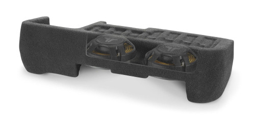 JL Audio Stealthbox Dual 10" 800W RMS TW3 Subwoofers for Select 2019-Up Chevrolet Silverado/GMC Sierra Double Cab Trucks - 2 Ohm 