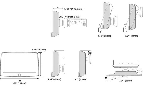 Boss Audio BE9ACP.WX 9" Digital Multimedia Receiver with Sirius XM / Apple Carplay / Android Auto