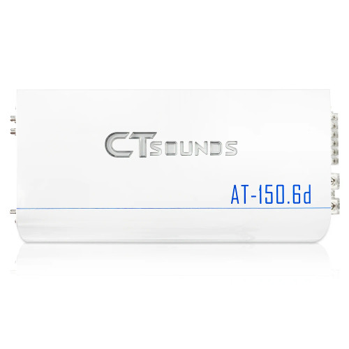 CT Sounds ATv2-150.6D 6-Channel Car Audio Amplifier - 250W RMS x 6