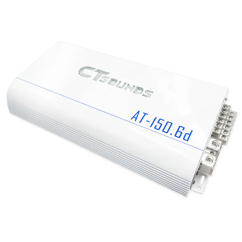 CT Sounds ATv2-150.6D 6-Channel Car Audio Amplifier - 250W RMS x 6