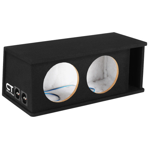CT Sounds CT2X10 Dual 10” Kerf Port Universal Car Subwoofer Box