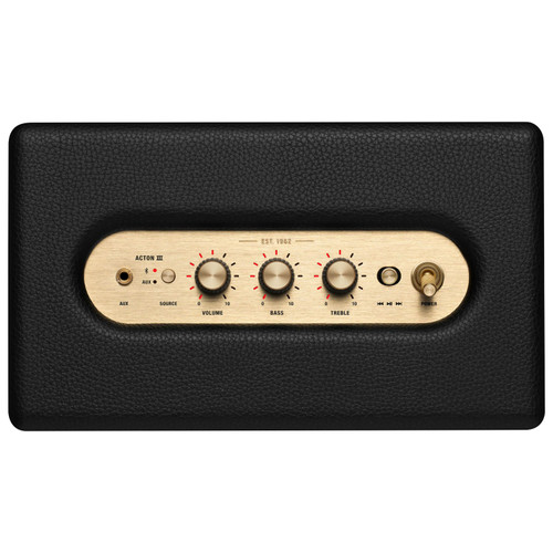 Open Box - Marshall Acton III Compact Bluetooth Speaker - Black