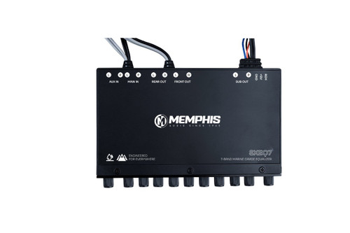 Memphis Audio SXEQ7 7-Band Audio Equalizer 