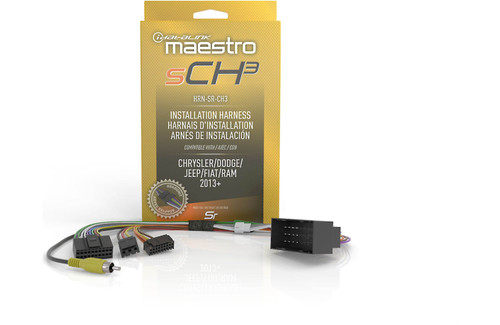 iDatalink Maestro HRN-SR-CH3 MSR Installation Harness for Select Chrysler / Jeep / Fiat / Ram Vehicles