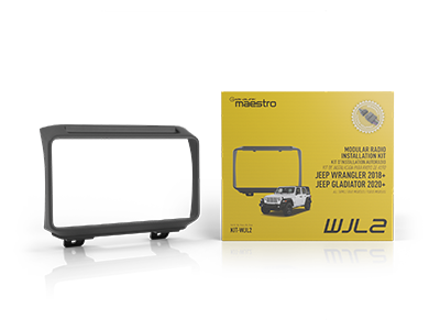 iDatalink Maestro KIT-WJL2 Replacement Dash Kit for 2018-Up Jeep Vehicles