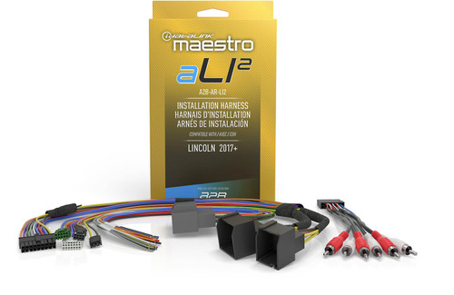 iDatalink Maestro A2B-AR-LI2 Amplifier Replacement Harness for Select Lincoln Vehicles with A2B amplifiers