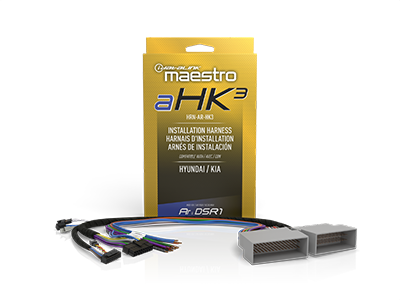 iDatalink Maestro HRN-AR-HK3 Amplifier Replacement T-Harness for Select Hyundai and Kia Vehicles