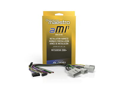 iDatalink Maestro HRN-AR-MI1 Amplifier Replacement T-Harness for Select Amplified Mitsubishi Vehicles