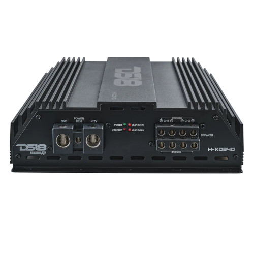 DS18 H-KO340 Hooligan KO Full Range 4-Channel Amplifier - 300W RMS x 4 