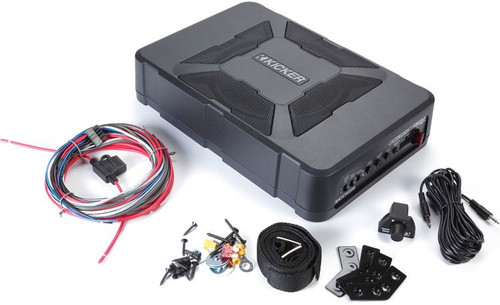 Kicker 51HS8 Hideaway Series 8" 150W RMS Compact Powered Subwoofer