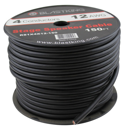 BlastKing SPC1X12 12 AWG 2-Conductor OFC Speaker Cable - Per Foot