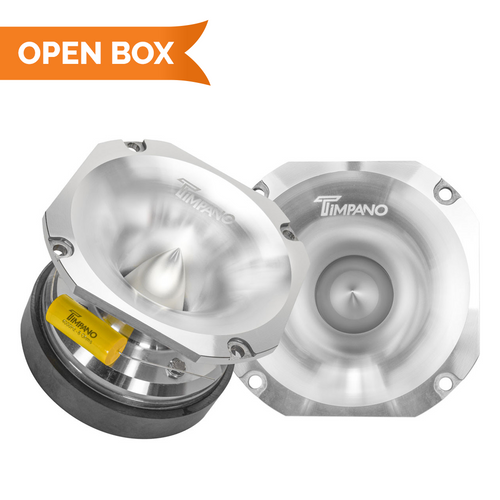 Timpano TPT-ST71 PRO Bullet 4″ Super Tweeter - Chrome (Pair) - Open Box