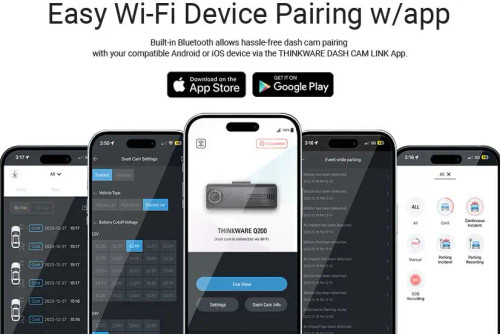 Thinkware Q200CH32 2K 32GB Dash Cam