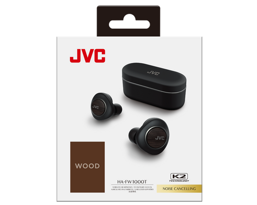 JVC HA-FW1000T Wood True Wireless Headphones